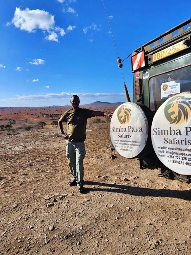 Simba Paka safari guests in East Africa